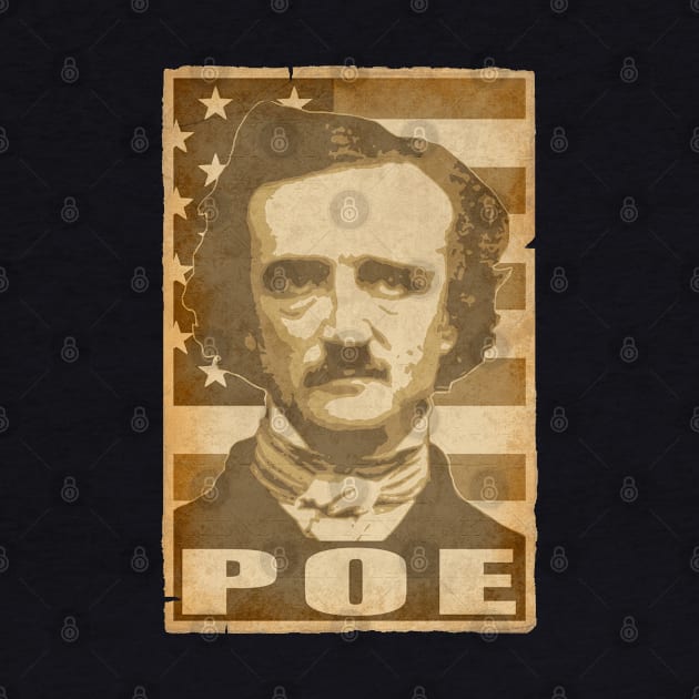 Edgar Allan Poe Politica Propaganda Pop Art by Nerd_art